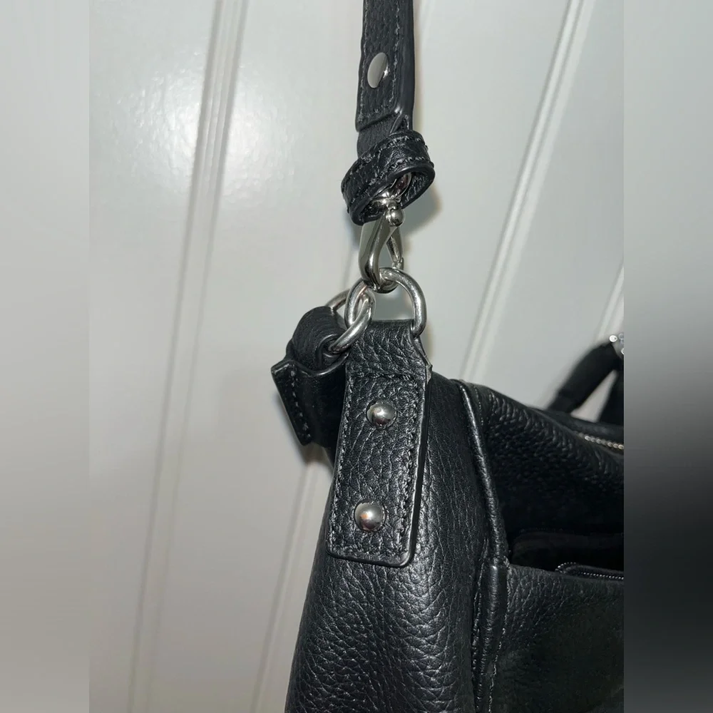 Kate Spade Cobble Hill Leather Satchel in Black, Vintage